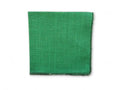 Green Linen Pocket Square