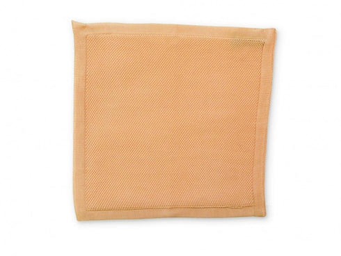 Salmon Pink Knitted Pocket Square