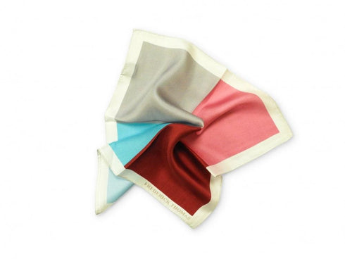 Harlequin Silk Pocket Square