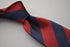 maroon and navy barber striped tie