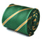 bottle green and yellow club striped tie