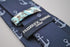 navy tie with anchor design