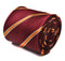 maroon and orange club striped tie