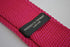 plain bright fuchsia pink skinny knitted tie