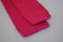 plain bright fuchsia pink skinny knitted tie