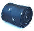 navy blue tie with white deer head design