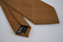coffee brown check tweed wool skinny tie