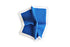 Royal Blue Knitted Tie with Matching Pocket Square