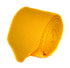 Yellow Knitted Tie with Matching Pocket Square