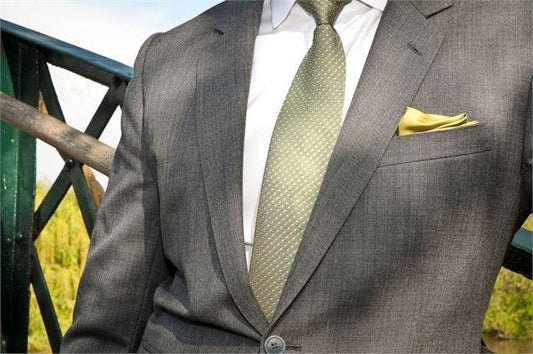 Get prepped for spring: add a sage green tie to your wardrobe