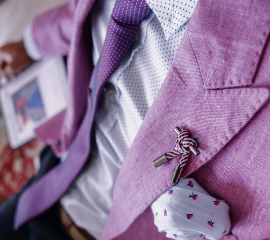 Why you should be wearing a lapel pin