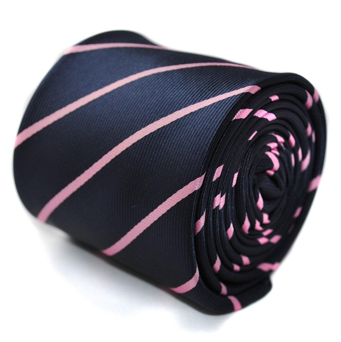 navy and pink ties